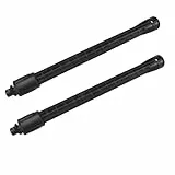 Aprilsunnyzone Sprühlanze Verlängerungsstange für Kärcher für PS20, K2, K3, K4, K5, Hochdruckreiniger-Zubehör, 4,3 x 44,5 cm (2 Stück)