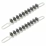 PRETYZOOM Biegsame Reinigungsbürste 2 Stück (26,4 cm / 70 g) mit Weichen Borsten für Enge Spalten & Ecken – Gründliche & Schonende Reinigung für Haushalt, Elektronik & Duschkabinen