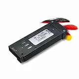 3.7V 500-mAh 1S Li-Po Akku kompatibel mit DroneX Pro, E58, Emotion Mavic Pro, S168, JY019, L800, GD88, Lithium-Polymer Batterie für RC-Modellbau, Quadcopter, Quadrocoter, Drohne, Drone und Spielzeug