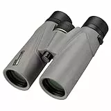 Bresser Fernglas Travel 8x42, 8X Vergrößerung, 42 mm Objektiv, BaK-4 Prismen, wasserdicht IPX7, Stickstofffüllung, Twist-up Augenmuscheln
