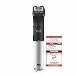 CASO SV 1200 Pro Smart - Sous Vide Garer - Präzise Temperaturregelung bis 90 °C in 0,5°C Schritten, komplett wasserfest, Sous Vide Stick mit der CASO Control App steuerbar, erwärmt bis zu 30 Liter