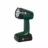 Theo Klein 8448 Bosch Akku-Lampe | Batteriebetriebene Lampe um 90 Grad drehbar | 4 Lichtfarben | Maße: 9,5 cm x 6,4 cm x 18 cm | Spielzeug für Kinder ab 3 Jahren