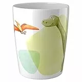 HABA Kinderbecher Dinosaurier – Stabiler Melamin-Becher – Spülmaschinengeeignet – Kindgerechte Größe – Für kleine Dino-Fans ab 12 Monaten – 1305138001