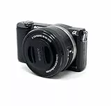 Sony Alpha 5000 Systemkamera (Full HD, 20 Megapixel, Exmor APS-C HD CMOS Sensor, 7,6 cm (3 Zoll) Schwenkdisplay) schwarz inkl. SEL-P1650 Objektiv