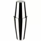 APS 93203 Tin in tin Cocktail Shaker, Boston Shaker, 2-tlg. Set, Edelstahlbecher mattiert, 0,5 + 0,7 l