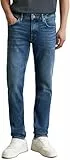 Marc O'Polo Herren Jeanshose mit Stretch-Anteil Shaped Fit, Blau (Retro Blue Wash), W34/L36