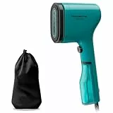 Rowenta DR2024 Pure Pop Dampfbügeleisen, vertikal, tragbar, zum Bügeln und Desinfizieren Ihrer Haare, mit wendbarem System, schnelle Heizung, Leistung 1300 W, Farbe Grün 1