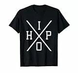 HIP-HOP X - Hiphop Rap Musik Merch - Oldschool Hip X Hop T-Shirt
