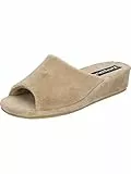 Westland Damen Pantoffeln Marseille, Frauen Hausschuhe,Weite G (Normal),finken,schlapen,Home-Slipper,House-Slipper,Champagner,40 EU / 6.5 UK