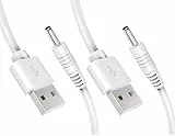 Panlouting 2 Verpackungen | Ersatz USB Ladekabel 100cm kompatibel mit Elektrischen Zahnbürsten Fairywill Sonic FW917 SG508 FW508 FW507 FWP11 FWD1 FWD3, Dnsly, Vekkia, Gloridea, Mornwell