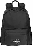 CALVIN KLEIN Herren Bold Round Backpack LV04D3114G Rucksack, Schwarz (Schwarz), Einheitsgröße, Schwarz (Schwarz), Einheitsgröße, Rucksack