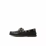 Authentic 2 Eye Boat Shoe AmarettoBlack