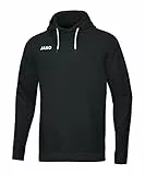 JAKO Herren Kapuzensweatshirt Base, Schwarz, L