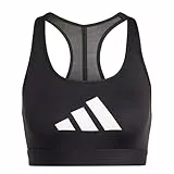 adidas Damen Powerreact Graphic Bra, Black, XL