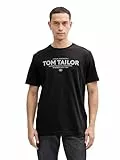 TOM TAILOR Hoodie Sweatshirt mit Halbarm, Whisper White, L