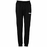 Kempa Herren Kempa Lite Herren Jungen Trainingshose Jogginghose Sporthose lang, Schwarz/Weiß, L EU