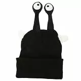 Parliky Elastischer Skihelm Überzug Schneesport Helm Schutzabdeckung Waschbar Weicher Helmbezug mit Karikatur Schneckenhörner Design für Winter Outdoor Aktivitäten