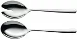 WMF Boston Salatbesteck Edelstahl 23,7 cm, Salatgabel, Servierlöffel, Cromargan Edelstahl poliert, glänzend, spülmaschinenfest