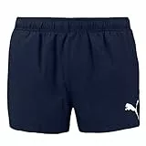 PUMA Herren Badehose Kurze Badeshorts Männer schnelltrocknend Größen XS - XXL, Farbe:Navy, Bekleidungsgröße:XL