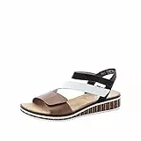 Rieker Damen - Sandalen & Flip Flops V3670-64 beige Kombi / 64 Gr.39