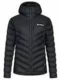 VAUDE Damen Daunenjacke Monviso Down Hooded Jacket, wasserabweisend, für outdoor und alpinen Einsatz, black, 34