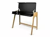 TemaHome, Aura Schreibtisch, 94x53x76 cm, Eiche/Schwarz