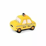 P.L.A.Y. PET LIFESTYLE AND YOU - Plüsch Spielzeug Hund - Canine Commute Collection - New York Taxi Yellow Cab, 100 g