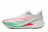 LI-NING RED Hare 9 PRO Herren Laufschuhe Reflektierende Leichtgewicht Rebound Racing Training Sneakers Standardweiß EU 40 1/3