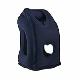YOUXIU Aufblasbare Nackenkissen Flugzeug Reise, Inflatable Travel Pillow, Tragbare Reisekissen, Nackenstützkissen Bequem Unterstützt Kopf und Kinn, Kissen für Züge, Autos, Büro, Haus, Camping