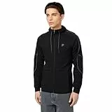 FILA Herren ROVIOGO Slim fit Hood Sportjacke, Black, L