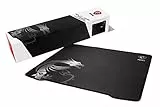 MSI AGILITY GD30 - XL Gaming Mauspad, Gaming Oberfläche mit Seidentextur, weiche gesäumte Kanten, rutschfeste Unterlage - 450 x 400 x 3 mm