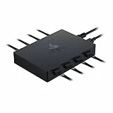 Razer PWM-PC-Lüftersteuerung - Erweiterte Lüftersteuerung für optimierten Luftstrom im PC (bis zu 8 Lüftern anschließen, ind. Lüfterkurvenprofile, Lüfterüberwachung) Schwarz