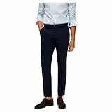 SELECTED HOMME Men's SLHSLIM-Neil TRS B NOOS Anzughose, Navy Blazer, 48