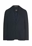 camel active Herren 2-Knopf Sakko im Baumwoll-Mix Navyblau, menswear-110