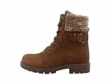 Tom Tailor Damen 4290830019 Stiefelette, Cognac, 40 EU