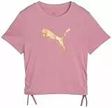 Puma Girl's ESS Metallic Knotted Tee G Tees (1er Pack)