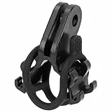 VGEBY Fahrrad Taschenlampenhalter, Fahrradlicht Halterung Fahrradlenker Taschenlampenhalterung Fahrradverlängerung mit Gummiband, Dichtung für Rennrad