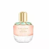 Elie Saab Girl of Now Lovely 50 ml – Eau de Parfum für Frauen – Blumiger Gourmand-Duft – Prickelnde Noten von Mandarine, Birne, Mandelblüte und Tonkabohne – Transparenter Glasflakon