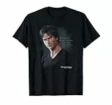 Warner Bros. Vampire Diaries Sometimes T-Shirt, Unisex Erwachsene, Frauen, Kurzarm, T-Shirt, Schwarz, S