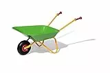 Rolly Toys Kinderschubkarre (Farbe gelb/grün, Gartenschubkarre, Metallschubkarre, Spielzeug für Kinder ab 2,5 Jahren, belastbar bis 25 kg, Gartenwerkzeug für Kinder) 271900