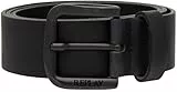 Replay Herren Gürtel aus Leder, Black 098 (Schwarz), 100 cm