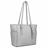 Miss Lulu Große Kapazität, wasserdichte Tragetasche, Schultertasche, Reisetasche, Einkaufstasche für Damen, 1642-lgy, Utility