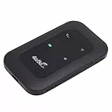 Elprico Mobiler 4G LTE-WLAN-Hotspot, Tragbarer WLAN-Router mit SIM-Kartensteckplatz, 10 Angeschlossene Geräte, 300 Mbit/s 5G-Hochgeschwindigkeits-WLAN-Taschennetzwerkgerät für Reisen,