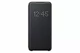 Samsung LED View Smartphone Cover EF-NG980 für Galaxy S20 | S20 5G Handy-Hülle, LED-Anzeige, Kartenhalterung, schwarz - 6.2 Zoll