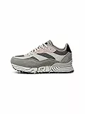 Woden Damen Sneakers Sophie Marble, Dark Grey, 40