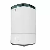 Cecotec Luftbefeuchter BreezeCare 3000. 5,5 Liter Tank, Luftbefeuchtung von 330 ml/h, Keramikfilter, bis zu 24 Stunden Autonomie, 3 Geschwindigkeiten, Timer, Abdeckung bis zu 30 m²