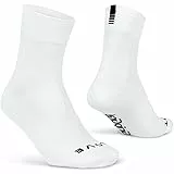 GripGrab Lightweight SL Performance Sommer Radsport Socken 1er und 3er Pack, Weiß-Lang 1 Paar, 44-47