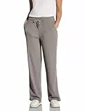 STREET ONE Damen A379034 Wide Leg Hose mit Struktur, Vintage Stone, 42W x 30L