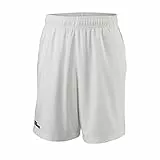 Wilson B Team Ii 7 Shorts, Unisex, für Kinder, Unisex Kinder, Kurze Hose, WRA796501SM, weiß, 8 años