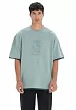 Dagi Men's Short Sleeve Crew Neck View Regular T-Shirt, Mint Green, M